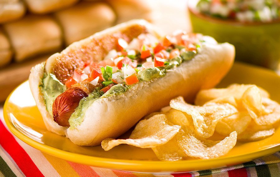 Mexican Style Hot Dogs  These are no ordinary Hot Dogs!